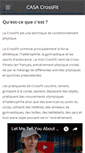 Mobile Screenshot of casacrossfit.com