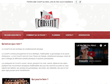 Tablet Screenshot of casacrossfit.com